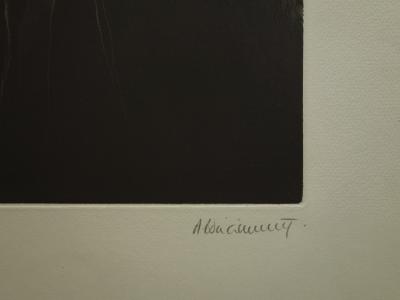 André BONGIBAULT - Effervescence, Gravure originale signée 2