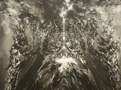 André BONGIBAULT - Effervescence, Gravure originale signée 2