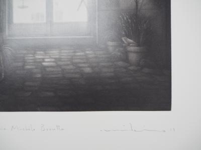 Mikio WATANABE : Art, La Galerie, 2013 - Gravure originale signée 2