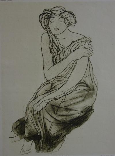 Auguste RODIN (d’après) : L’épaule dénudée, circa 1904 - Gravure 2