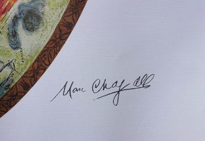 Marc CHAGALL (d’après) - Plafond de L’opéra Garnier - Lithographie signée, Edition limitée 2