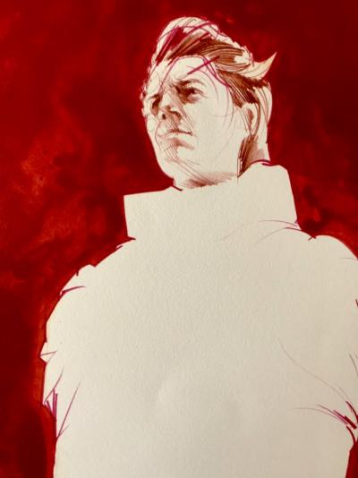 Lithographie de Raymond Moretti 