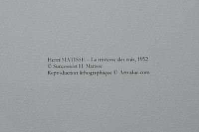 Henri Matisse (d’après) - 