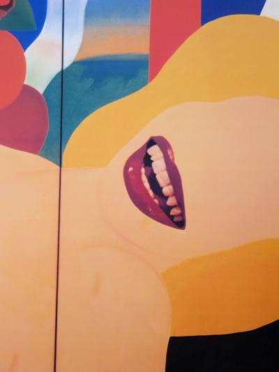 Tom WESSELMANN : Great American nude #3 - Affiche originale 1993 2