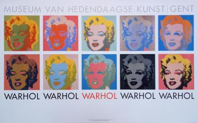 Andy WARHOL : Les 10 Marilyn - Affiche originale 1982 2