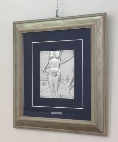 Salvador Dalì, Eve, bas relief, 17x21 cm 2