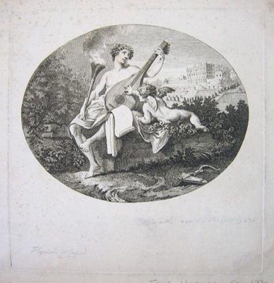 William Hogarth (d’après) - Hymen and Cupidon - Gravure 2