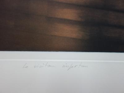 Christian WOUTERS - Le visiteur importun, gravure originale signée 2
