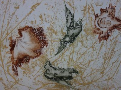 Georges VIAL - Attirance, gravure originale signée 2