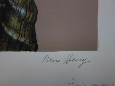 Pierre HENRY - Les quatre saisons, Lithographie originale signée 2