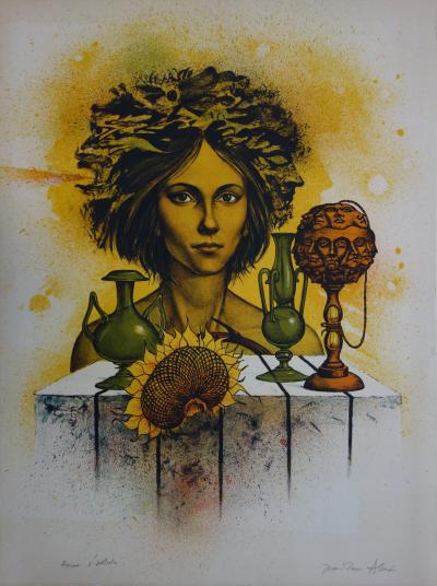 Jean-Pierre ALAUX - Le solstice - Lithographie originale signée 2