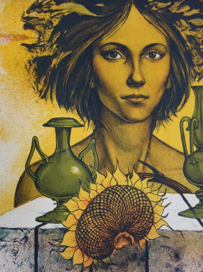 Jean-Pierre ALAUX - Le solstice - Lithographie originale signée 2