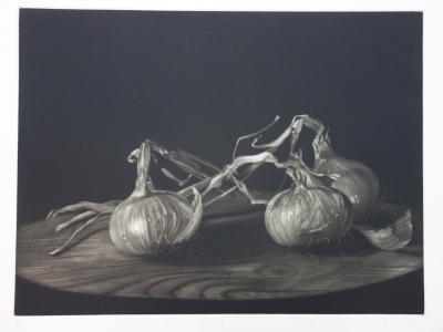 Judith ROTCHILD - Trois oignons, gravure originale signée 2