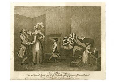 William Hogarth (d’après) - The stay-maker - Gravure 2