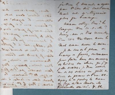 Victor HUGO - Lettre autographe signée sur son premier exil Jersey 2