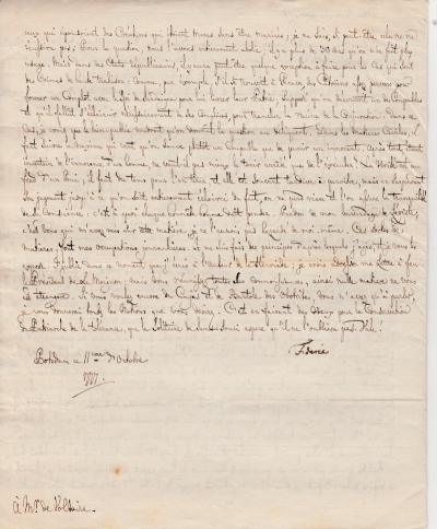 FREDERIC II - Lettre manuscrite signée à VOLTAIRE Inédite 2