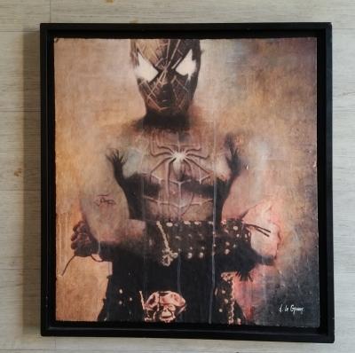 David LE GOUAR - Spiderman, 2015 - Acrylique signée 2