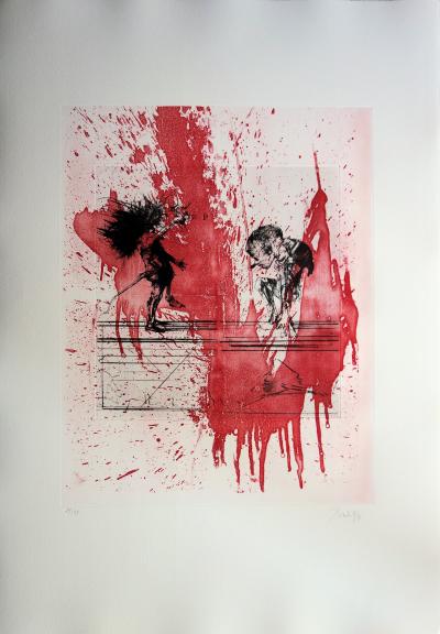 DADO : Fête de Sang - Gravure originale signée 2