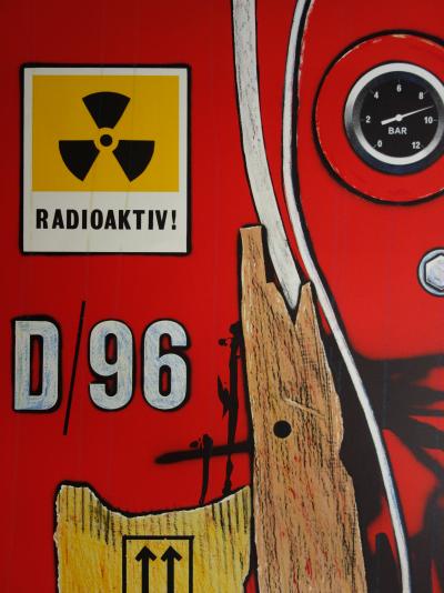 Peter KLASEN : Restricted Area - Lithographie originale Signée 2