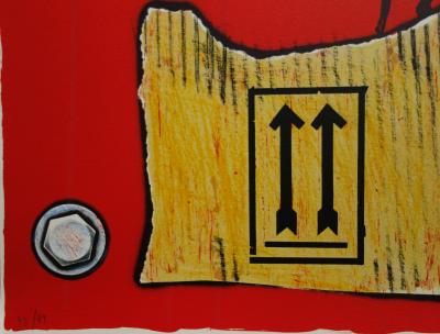 Peter KLASEN : Restricted Area - Lithographie originale Signée 2