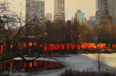 CHRISTO (d’après) - The Gates - New York Central Park, 2005 - Impression