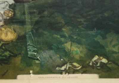 Édouard MANET (d’après) : Le Déjeuner sur l’herbe - Gravure c. 1929 2