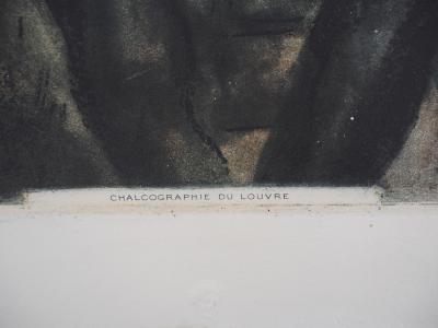 Paul CÉZANNE (d’après) : Les joueurs de cartes - Gravure originale 2