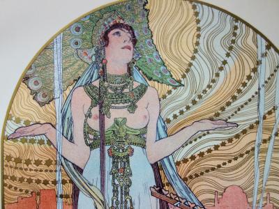 Alphonse MUCHA : Incantation, 1987 - Lithographie originale signée 2