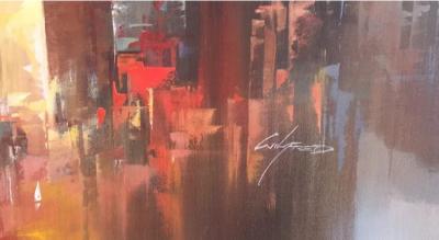 Wilfred Lang - Large Original-  New york 2