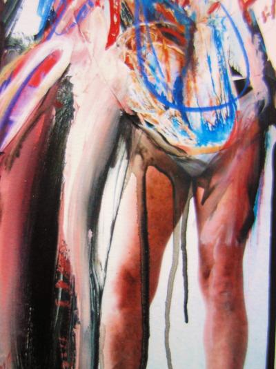 Milos SOBAÏC  : Rêve expressionniste, 2009 - Digigraphie originale signée 2