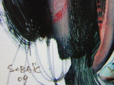 Milos SOBAÏC  : Rêve expressionniste, 2009 - Digigraphie originale signée 2