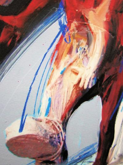 Milos SOBAÏC  : L’infériorité, 2009 - Digigraphie originale signée 2
