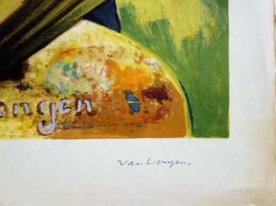 Kees Van Dongen : Jean-Marie au chapeau - Lithographie originale signée 2