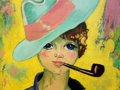 Kees Van Dongen : Jean-Marie au chapeau - Lithographie originale signée 2