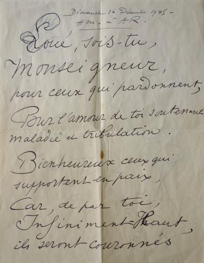 Henri MATISSE : Dessins et manuscrit originaux - Signé, 1945 2