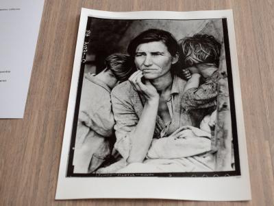 Dorothea LANGE - Migrant Mother, 1936 - Épreuve gélatino-argentique, édition limitée 2