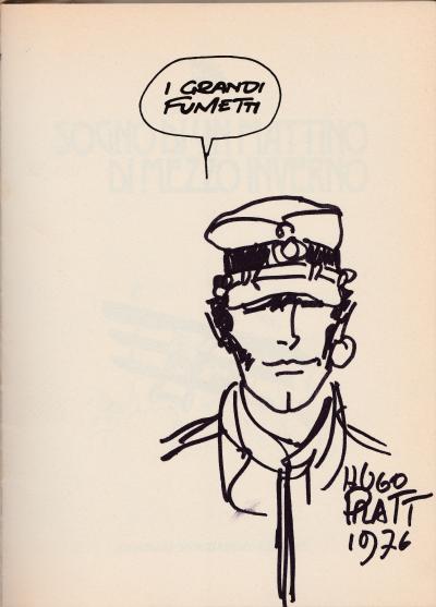 Hugo PRATT - Dessin original Corto Maltese signé 2