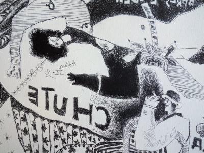 Théo TOBIASSE : Après l’Eden - Gravure originale signée 2