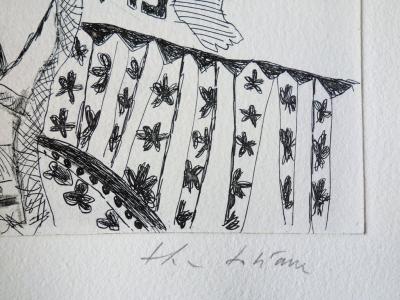Théo TOBIASSE : Après l’Eden - Gravure originale signée 2