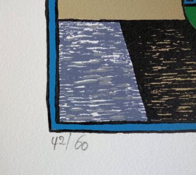Cécile de BRUIJN : La Sphinx - Lithographie originale signée 2