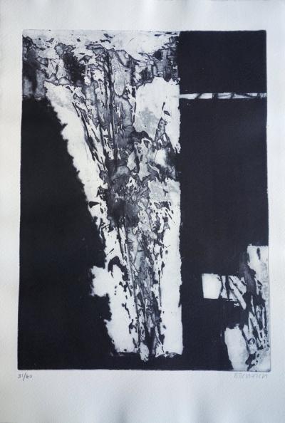 Daphné BITCHACH: Fragments - Original signed etching 2