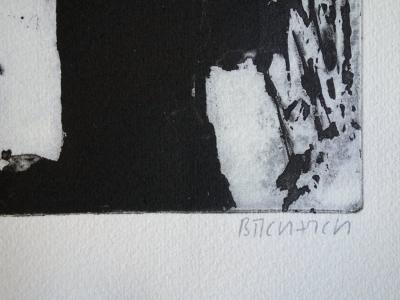 Daphné BITCHACH : Fragments - Gravure originale Signée 2