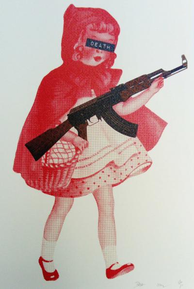 Death NYC - Little Red Riding Hood With gun - 2012 2