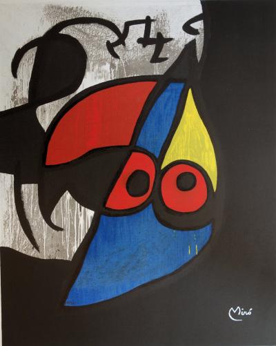 Joan MIRO : L’oiseau - Lithographie originale Signée 2