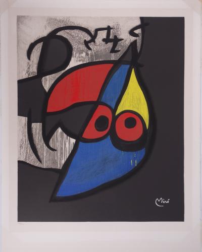 Joan MIRO : L’oiseau - Lithographie originale signée 2