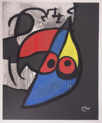 Joan MIRO : L’oiseau - Lithographie originale signée 2