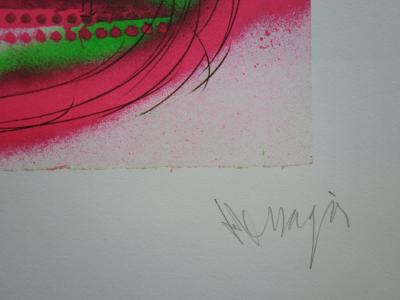 Jean MESSAGIER : Atelier de gravure - Lithographie originale signée 2