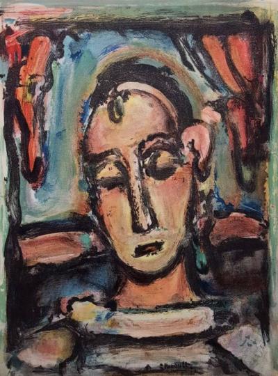 Georges Rouault. Lithographie sur papier vélin. 1939. Verve. 2