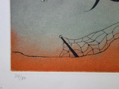 Jorge CAMACHO : Salon surréaliste - Gravure originale Signée 2