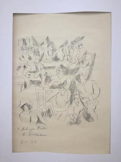 Rudolf GROSSMANN - Aschinger Berlin, 1919 - Lithographie signée au crayon 2